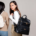 Load image into Gallery viewer, Signature Diaper Bag Ebony Black
