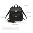 Load image into Gallery viewer, Signature Diaper Bag Ebony Black
