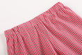 Load image into Gallery viewer, Blue Crab Shirt and Red Gingham Shorts Set
