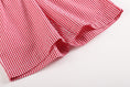 Load image into Gallery viewer, Blue Crab Shirt and Red Gingham Shorts Set
