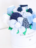 Load image into Gallery viewer, Blue Hatbox Bouquet - Deluxe
