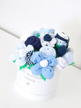 Load image into Gallery viewer, Blue Hatbox Bouquet - Deluxe

