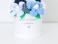 Load image into Gallery viewer, Blue Hatbox Bouquet - Deluxe
