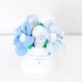 Load image into Gallery viewer, Blue Hatbox Bouquet - Petite
