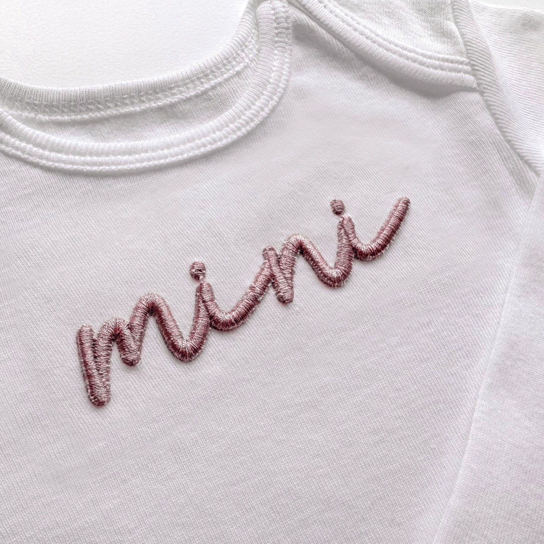 3D Puff Embroidered Mama & Mini Matching Set