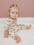 Load image into Gallery viewer, Boho Bats Bamboo Zippy Romper
