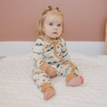 Load image into Gallery viewer, Boho Bats Bamboo Zippy Romper
