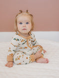 Load image into Gallery viewer, Boho Bats Bamboo Zippy Romper
