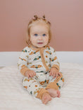 Load image into Gallery viewer, Boho Bats Bamboo Zippy Romper
