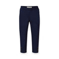 Load image into Gallery viewer, Button Cuff Ponte Pant Navy - Baby
