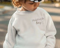 Load image into Gallery viewer, Custom Mommy and Mini Outfits | Neutral Sweatshirts With Neckline Embroidery
