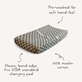 Load image into Gallery viewer, Extra Soft Muslin Changing Pad Cover
