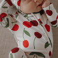 Load image into Gallery viewer, Bamboo Zip Pajamas | Cherry
