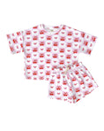 Load image into Gallery viewer, Shorts Set | Checkered Cherry
