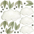 Load image into Gallery viewer, Baby Elephant - Fabric Nursery Wall Art Decals
