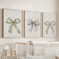 Load image into Gallery viewer, Aesthetic Bow Wall Art Set of 3. Neutral Gallery Set
