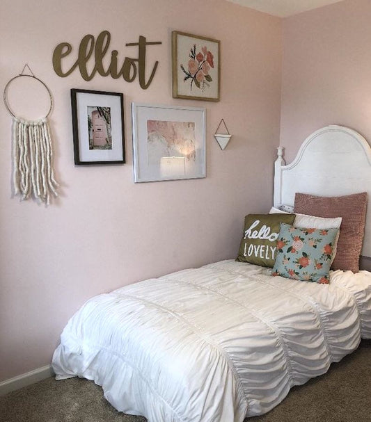 Personalized Custom Wood Name Sign - 27 Fonts