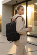 Load image into Gallery viewer, The Daily Backpack Black/Brown
