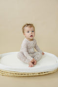Load image into Gallery viewer, Dainty Ditsy Bamboo Zippy Romper
