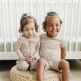 Load image into Gallery viewer, Darling Ditsy Bamboo Zippy Romper
