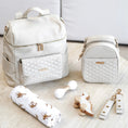 Load image into Gallery viewer, Signature Diaper Bag Pearl White
