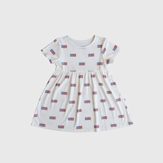 Bamboo T-Shirt Dress | Americana Ribbed