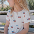 Load image into Gallery viewer, Bamboo T-Shirt Dress | Americana Ribbed
