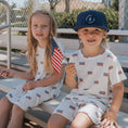 Load image into Gallery viewer, Bamboo Short Set | Americana Ribbed
