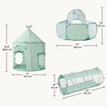 Load image into Gallery viewer, Tiny Land® Compact Adventure 3-in-1 Play Tunnel With no Balls
