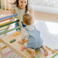 Load image into Gallery viewer, Tiny Land® 7-in-1 Morandi Pikler Triangle Set
