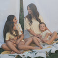 Load image into Gallery viewer, Girl's Bamboo Short Set | Lemon
