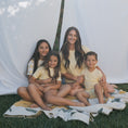 Load image into Gallery viewer, Girl's Bamboo Short Set | Lemon
