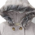 Load image into Gallery viewer, Faux Fur Hooded Sweater Set
