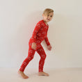 Load image into Gallery viewer, Bamboo Two Piece Pajamas | Fire Truck
