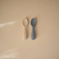 Load image into Gallery viewer, Silicone Toddler Starter Spoons
