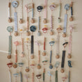 Load image into Gallery viewer, Linen Pacifier Clip 2-Pack
