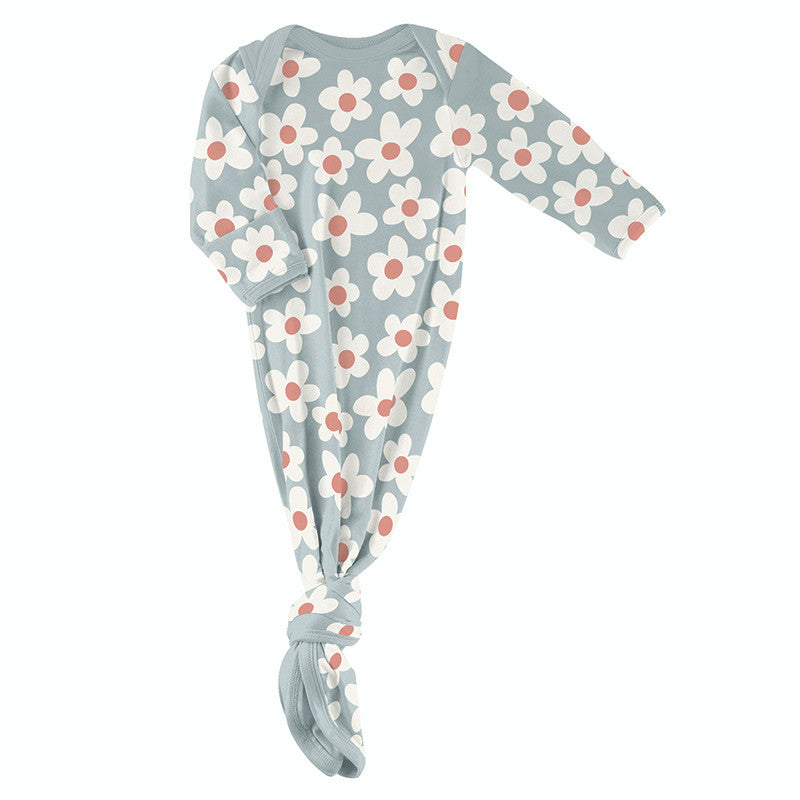 Knotted Gown - Daisy 0-3 mo