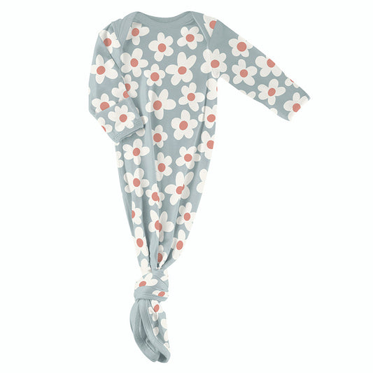 Knotted Gown - Daisy 0-3 mo