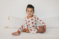 Load image into Gallery viewer, Football Print 2pc Bamboo Pajamas
