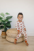 Load image into Gallery viewer, Football Print 2pc Bamboo Pajamas
