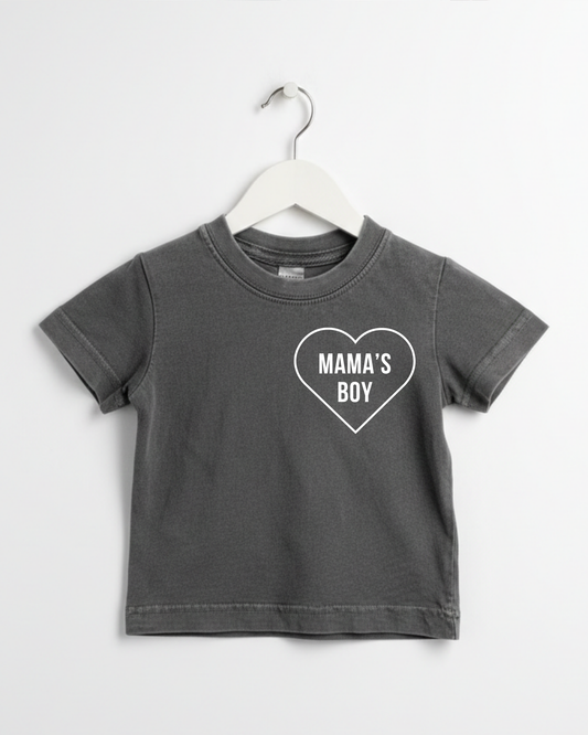 Mama's Boy Tee  🖤 - See Matching Boy Mama Tee!
