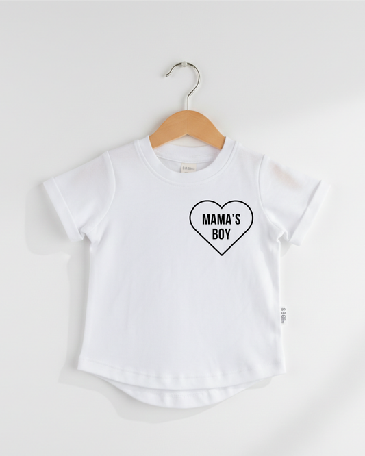 Mama's Boy Tee  🖤 - See Matching Boy Mama Tee!