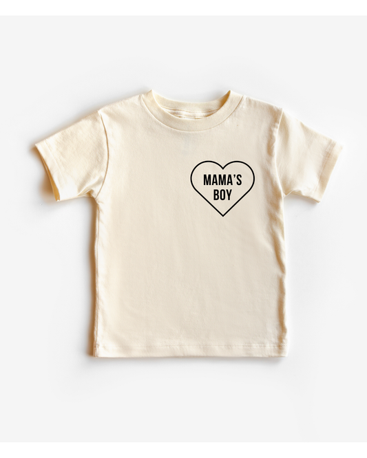 Mama's Boy Tee  🖤 - See Matching Boy Mama Tee!