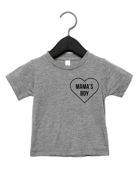 Mama's Boy Tee  🖤 - See Matching Boy Mama Tee!