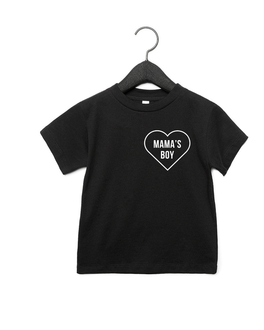 Mama's Boy Tee  🖤 - See Matching Boy Mama Tee!