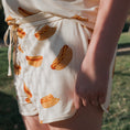 Load image into Gallery viewer, Girl's Bamboo Short Set | Hot Dogs
