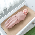 Load image into Gallery viewer, Easy Swaddle Blankets with Zipper in Light Blush, Blush, Mauve
