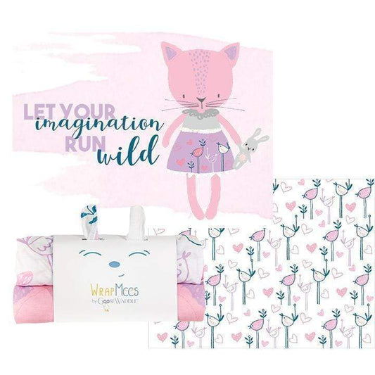 2 PK Newborn Receiving Blankets | Baby Receiving/Swaddle Blankets