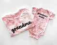 Load image into Gallery viewer, Tie Dye Personalized Grandma and Me Shirt Set
