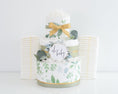 Load image into Gallery viewer, Greenery Diaper Cake
